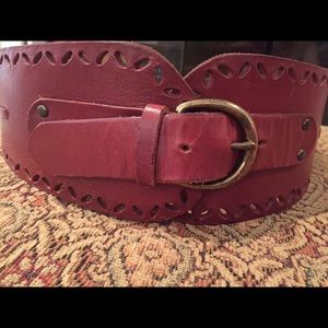 anthropologie high waist belt